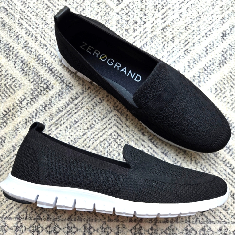 Cole Haan Women's Black Zero Grand Slip-On Shoes Size 9.5